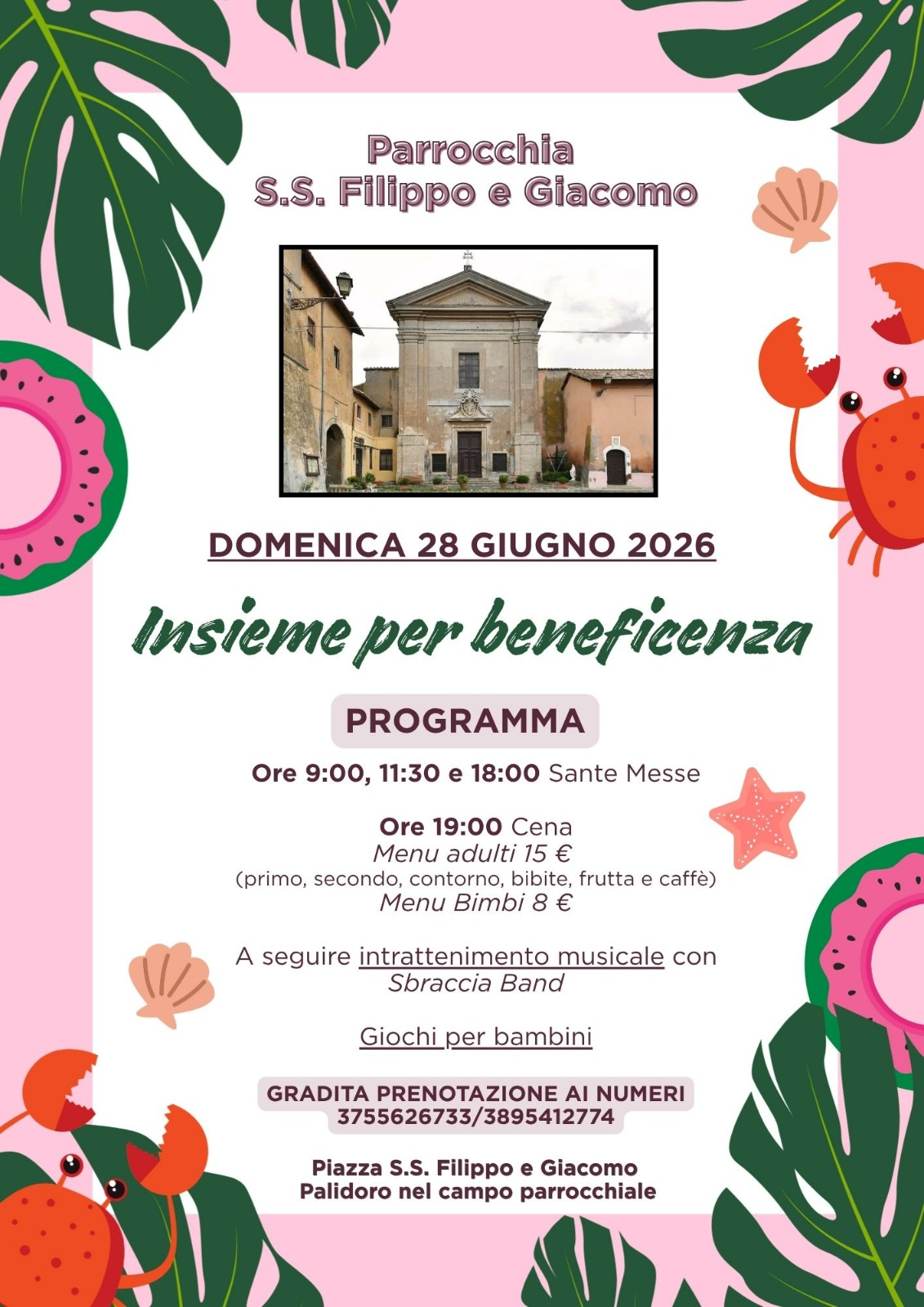 Beneficenza 28062026