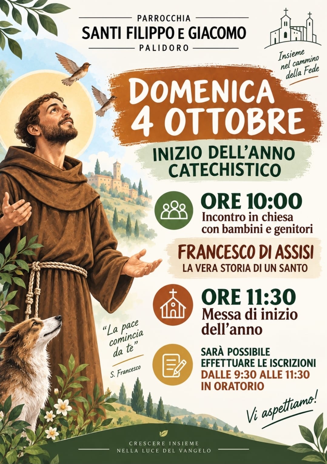 InizioCatechismo2026 PPalidoro