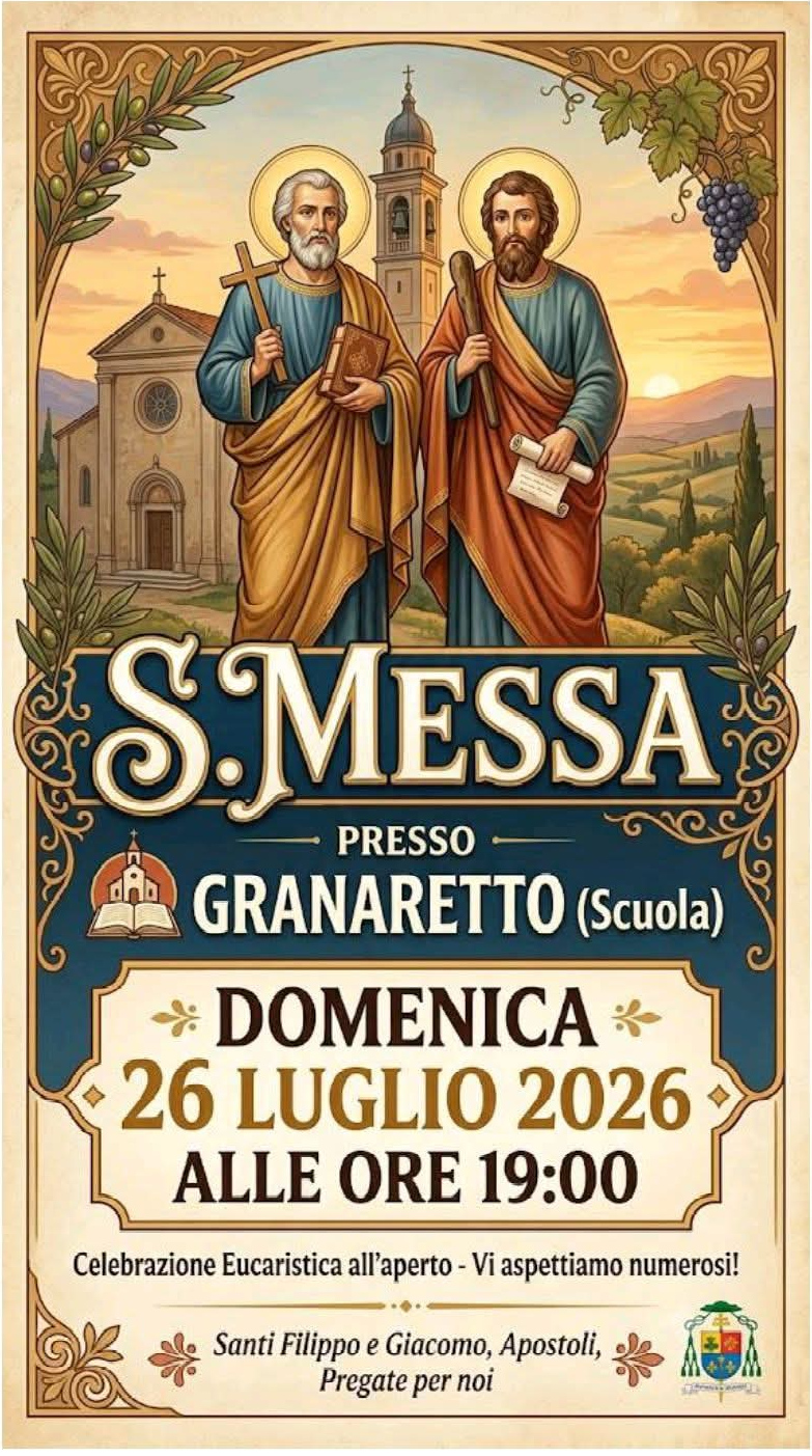 Messa serale 26 luglio 2026